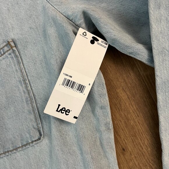 NEW Lee Union Alls Denim Coveralls Utility Jumpsuit Light Wash Sz S - Picture 8 of 16